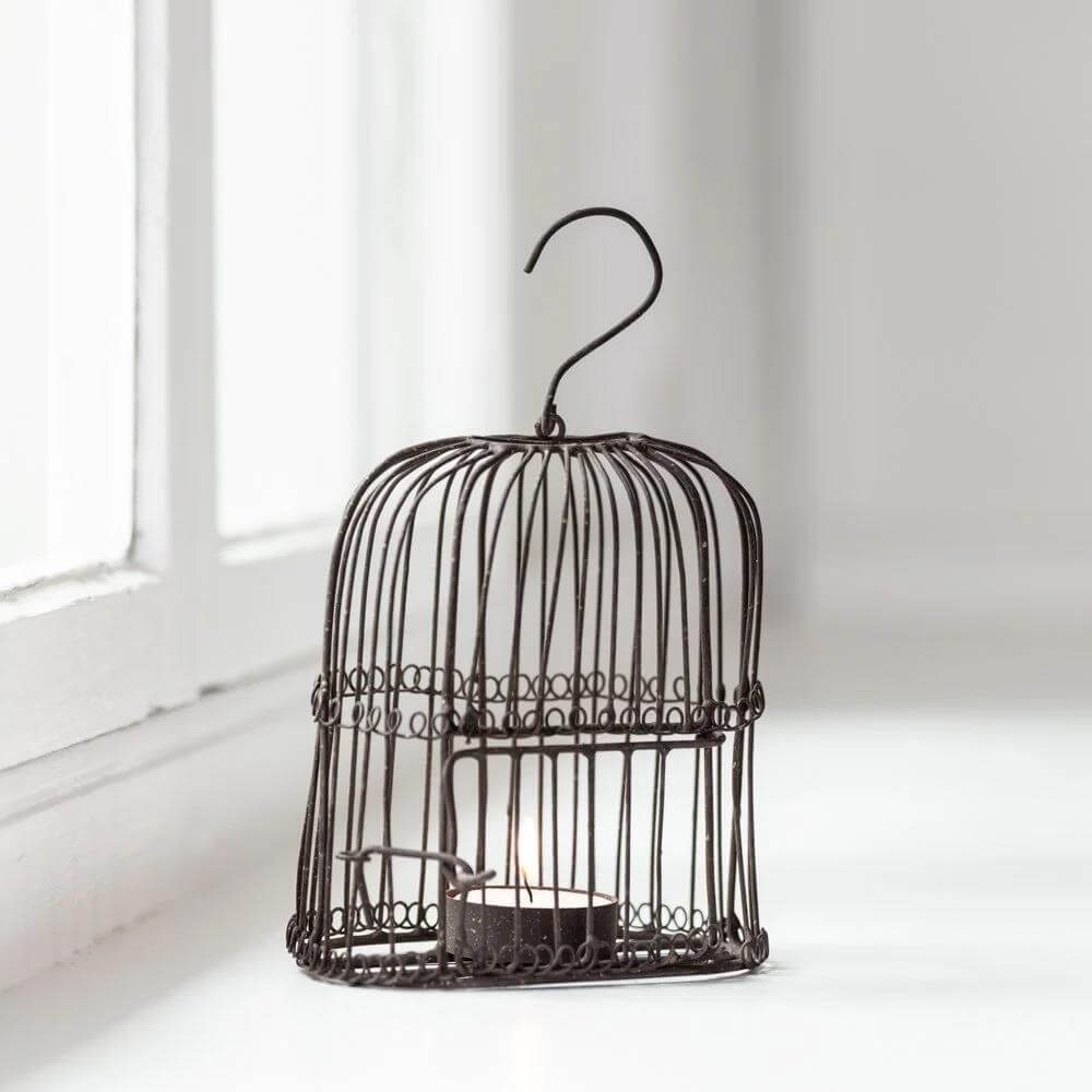 Grand Illusions Birdcage Tealight Candle Holder